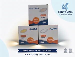 ليد داون لايت بانل 3 بوصة 6 وات إلكتريكا