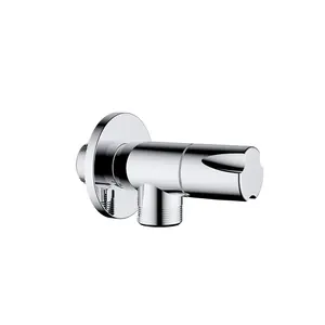 محبس زاوية كروم تريدكس +TR محبس مياه كروم عالي الجودة للحمام محبس زاوية للمغاسل من تريدكس