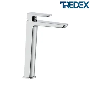 خلاط مغسلة طويل تردكس TS خلاط مغسلة مرتفع للمغاسل العلوية خلاط مغسلة حمام تصميم عصري