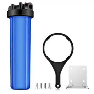 فلتر ماء جامبو مفرد أزرق الزامل فلتر مياه منزلي جامبو عالي الجودة فلتر تنقية رواسب جامبو