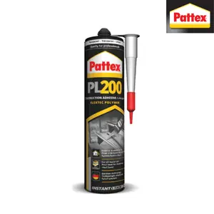 سليكون لاصق بناء باتكس PL200 شفاف ألماني لاصق بناء شفاف عالي الجودة سليكون باتكس PL200 لأعمال التركيب