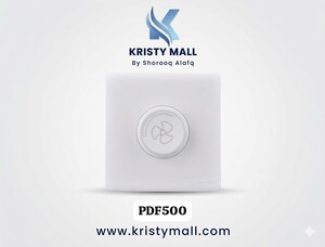 مفتاح ديمر مروحة NAS 500 وات مقاس 7×7