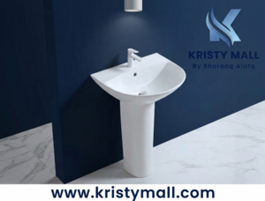 مغسلة مع عمود تيفاني B196