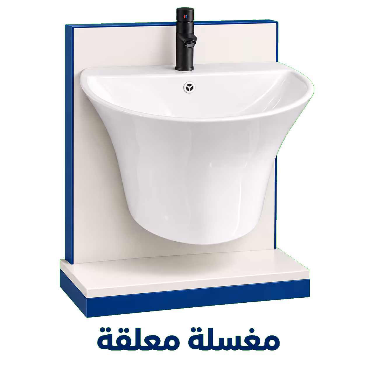 kristy package wall hung basin transparent